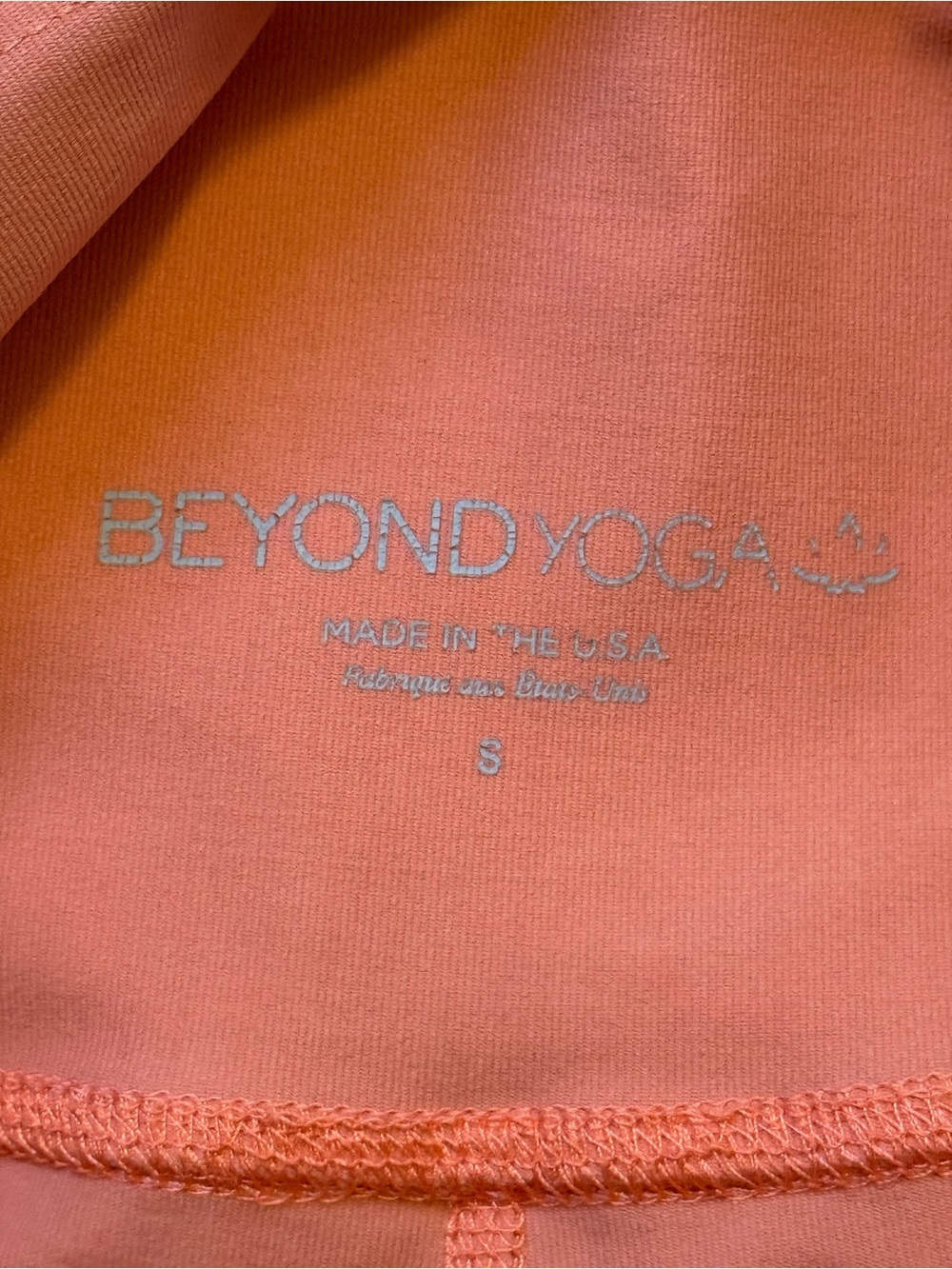 Beyond Yoga Womens Coral High-Rise Leggings - Picture 3 of 5